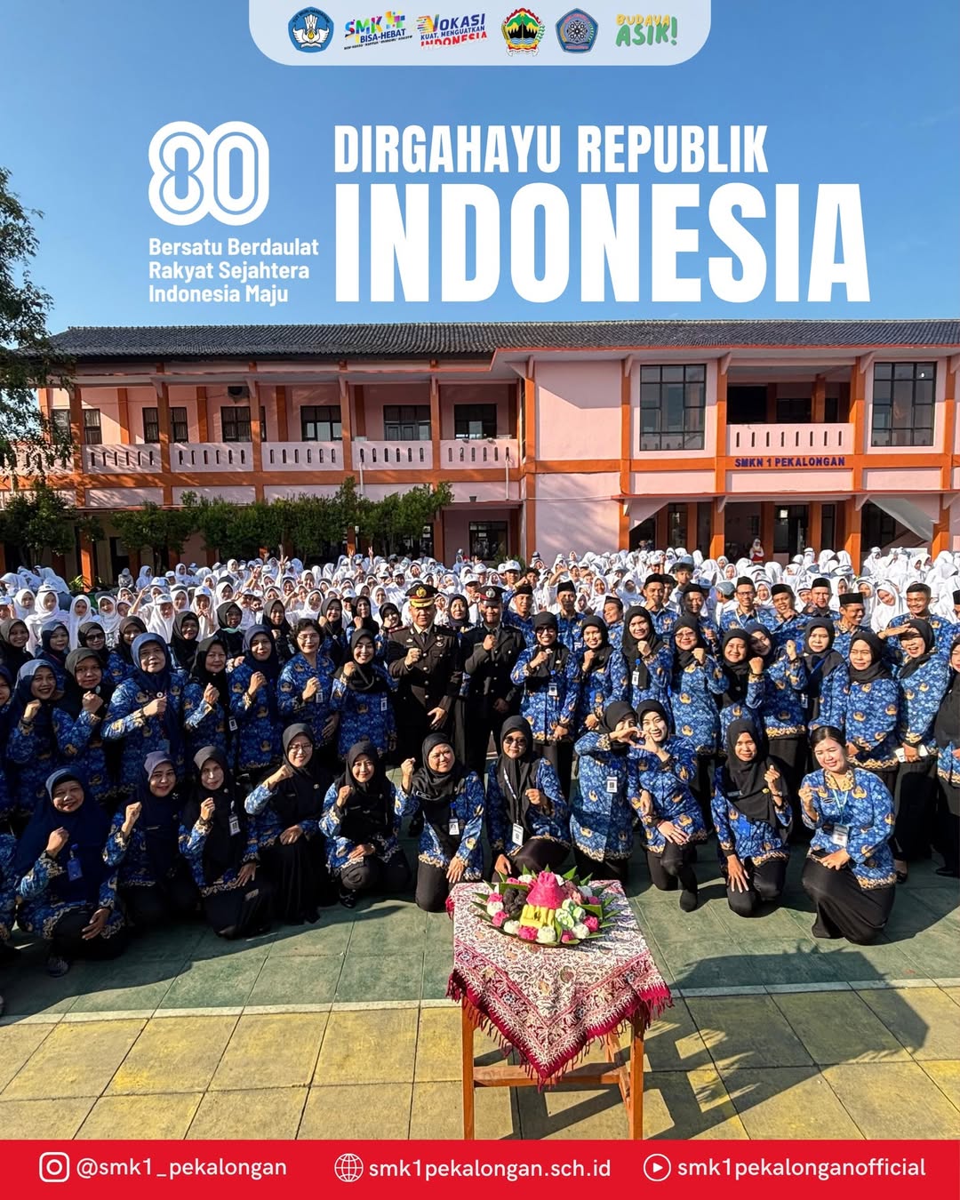 Dirgahayu Republik Indonesia ke-80